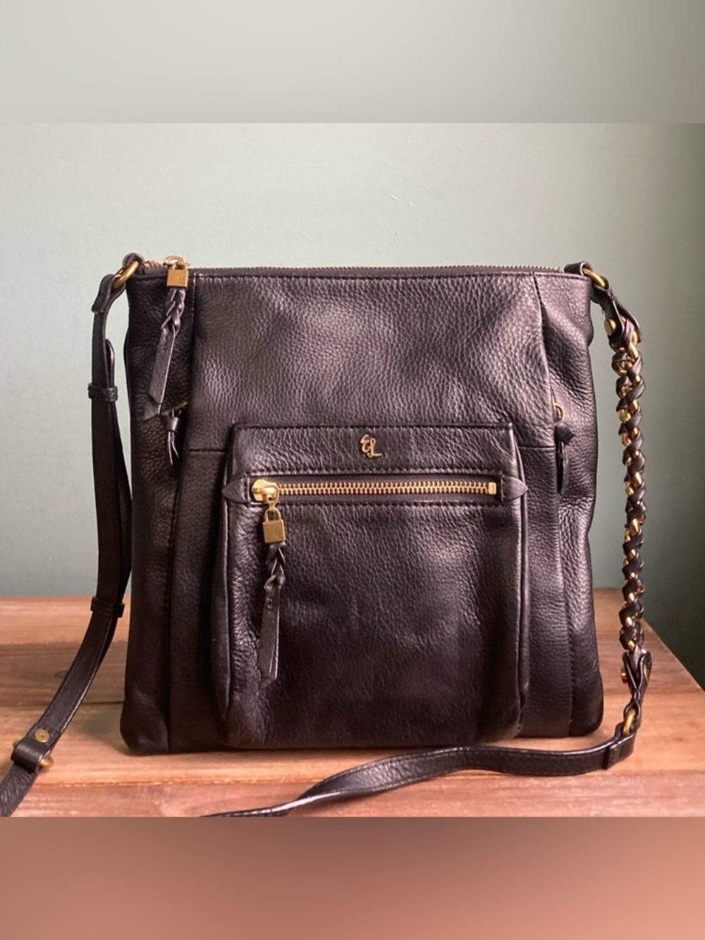 Elliott Lucca Gwen Leather Crossbody Bag